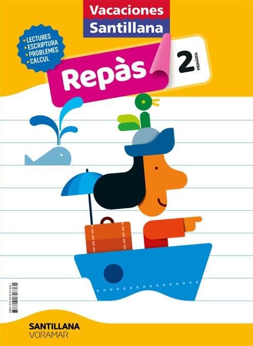 Libro: VACACIONES SANTILLANA 2 PRIMARIA REPAS (CUADERNOS DE VACACIONES)