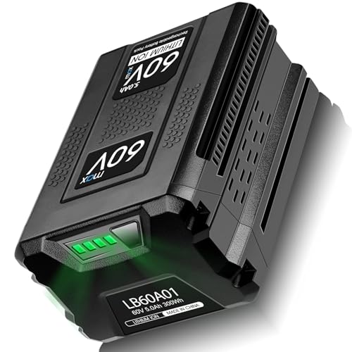 Batería-de-repuesto-TenHutt-para-Greenworks-60-V-(5,0-Ah)-para-Greenworks-PRO-60-V-Max-(batería-de-iones-de-litio-LB60A03,-LB60A02-y-LB60A00)-(solo-para-Greenworks-60-V)