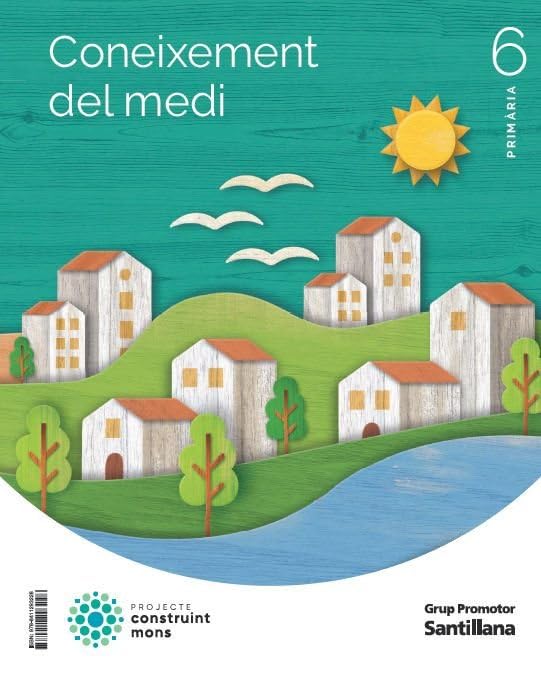 Libro: CONEIXEMENT DEL MEDI 6 PRIMARIA CONSTRUINT MONS