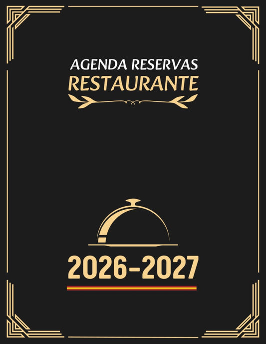 Agenda Reservas Restaurante 2026-2027: 365 días de planificación diaria de julio de 2026 a junio de 2027 - una página para cada día
