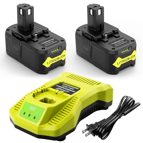 Batería-de-repuesto-de-6,0-Ah-para-Ryobi-18-V-y-cargador-combinado.-Compatible-con-Ryobi-18-V-One+-RB18L25-RB18L50-P108-P107-P104-P780-(2-baterías-+-1-cargador).