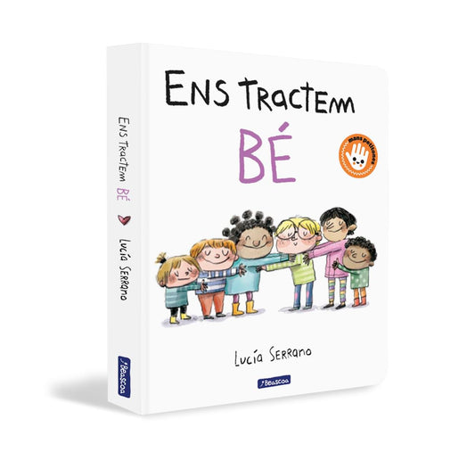 Ens tractem bé: Un llibre de cartró (Mans petitones)