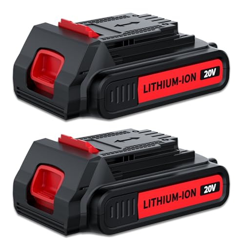 Batería-de-iones-de-litio-BATTOOL-LBXR20-de-20-V-máx.,-4,0-Ah,-de-repuesto-para-Black-&-Decker.-Batería-de-litio-de-20-V-compatible-con-herramientas-eléctricas-inalámbricas-Black-&-Decker.