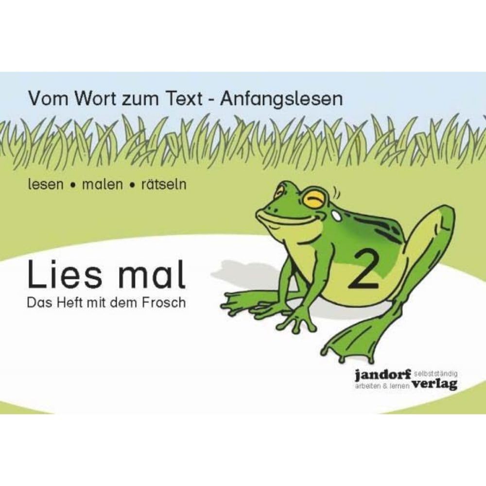 Libro: Lies mal Heft 2 - Das Heft mit dem Frosch: Vom Wort zum Text - Anfangslesen