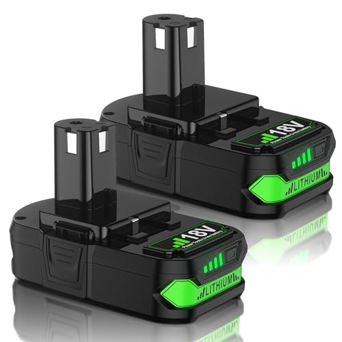 JUNWOOD---Paquete-de-2-baterías-de-repuesto-de-4000-mAh-para-Ryobi-de-18-V,-compatible-con-Ryobi-ONE+-Plus-P102,-P103,-P104,-P105,-P107,-P108,-P109,-PBP002,-PBP003,-PBP004,-PBP005-y-PBP006,-herramientas-inalámbricas.