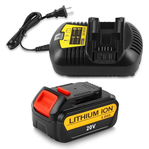 Batería-de-repuesto-Jnfkldsb-de-20-V-y-6-Ah-para-Dewalt-20-V-Max-y-cargador-DCB105,-compatible-con-herramientas-eléctricas-inalámbricas-Flexvolt-20-V/60-V-DCB206-DCD/DCF/DCG/DCS.