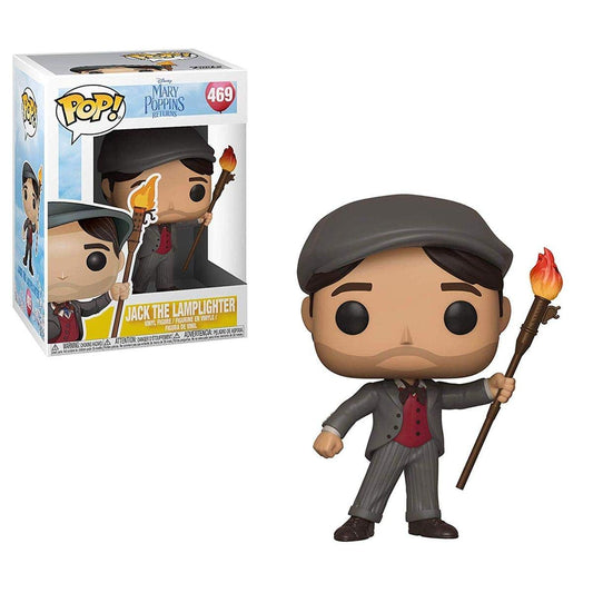 Funko Pop Disney: Mary Poppins - Jack The Lamplighter Collectible Figura, Multicolor