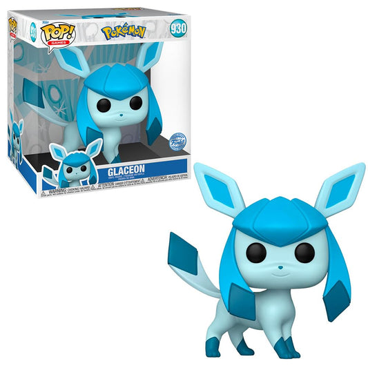 Funko Pokemon - Glaceon Pop! Figura de Vinilo, Multicolor, 10 Pulgadas Size