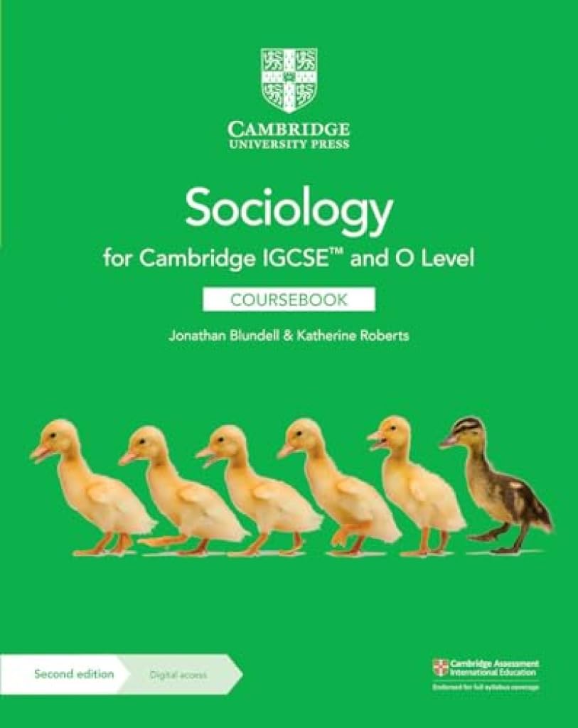Libro: Cambridge IGCSE and O Level Sociology. Coursebook. Per le Scuole superiori. Con espansione online (Cambridge International IGCSE)