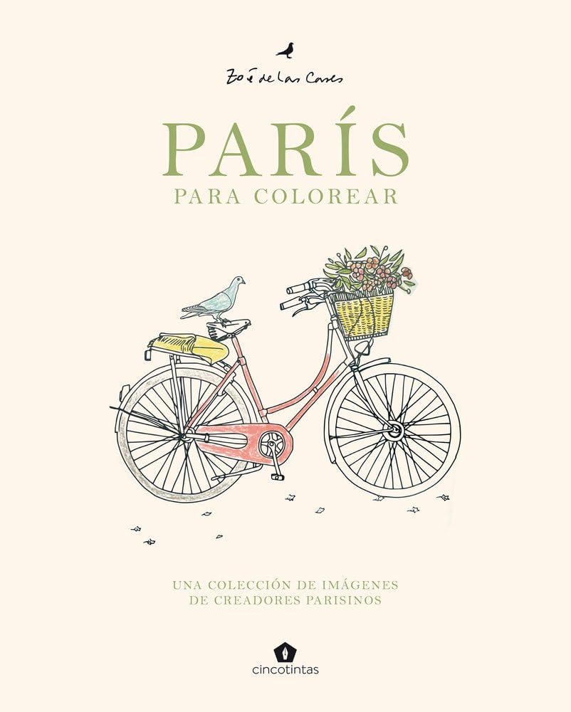 Libro: París para colorear: Una colección de imágenes de creadores parisinos (ARTE)