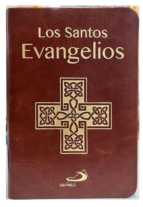 Libro: Los santos Evangelios - minibolsillo - piel cruz dorada (Nuevo Testamento)