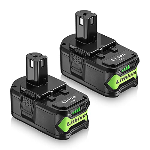 LORDONE---Paquete-de-2-baterías-de-litio-P108-de-6500-mAh,-compatibles-con-Ryobi-ONE+-de-18-V-para-herramientas-inalámbricas-P108,-P102,-P103,-P104,-P105,-P107,-P109,-P190-y-P100.