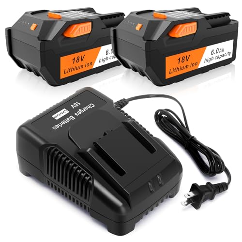 TREE.NB---Batería-de-repuesto-para-herramientas-eléctricas-Ridgid-(paquete-de-2,-6,0-Ah,-18-V,-con-cargador-rápido-de-18-V,-compatible-con-R840087,-R840083,-R840085,-R840086,-AC840089,-AC840085,-AC840086,-AC840087P)