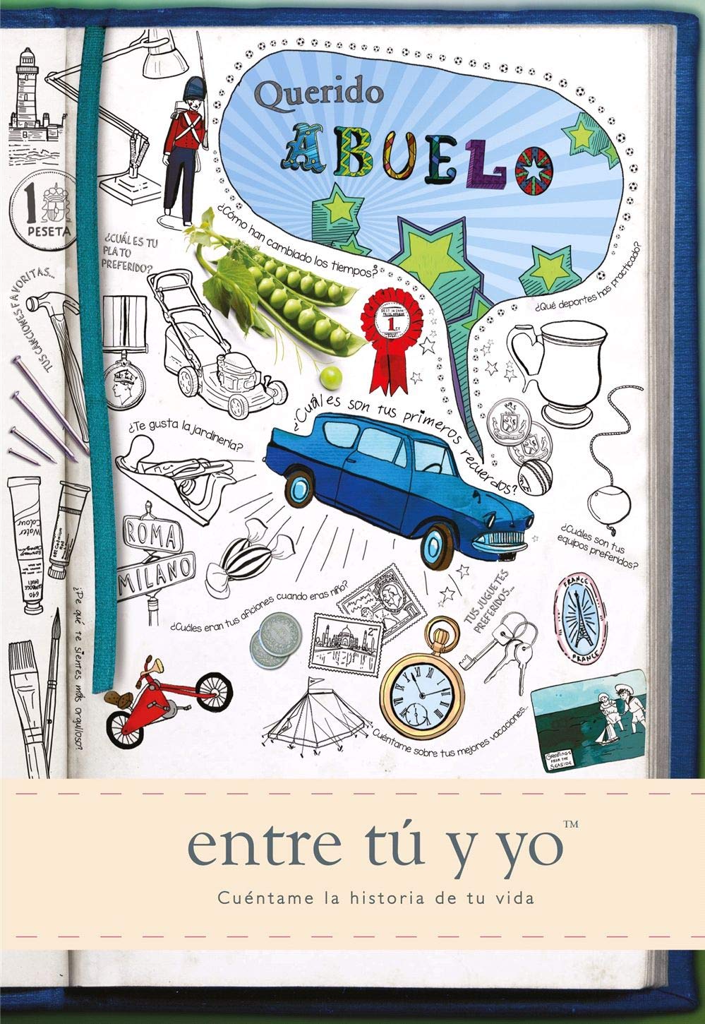 Libro: Querido abuelo: entre tú y yo (Cuentame Tu Vida)