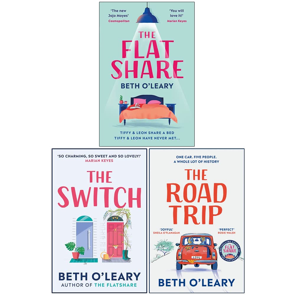 Libro: Beth O'Leary 3 Books Collection Set (The Flatshare, The Switch, The Road Trip)