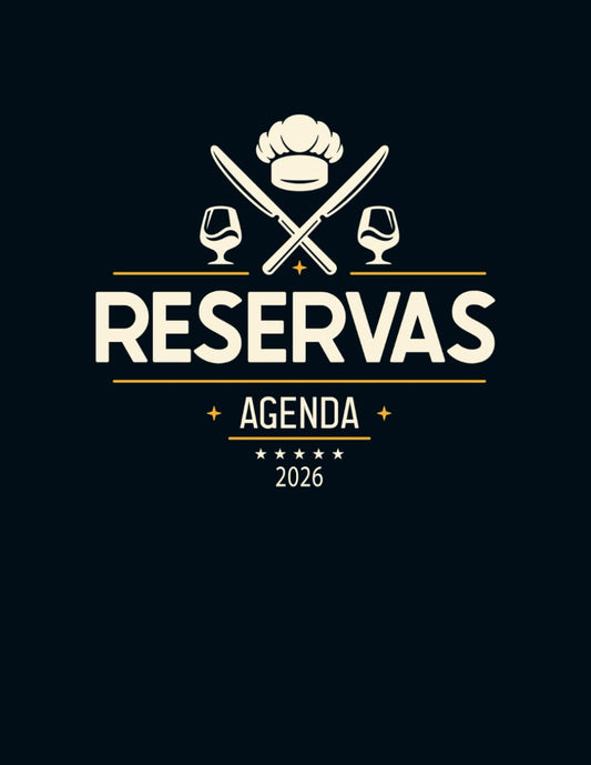 Agenda Reservas 2026: Libro de Reservas Con Fechas | Reservas Diarias Para Restaurante - 365 días