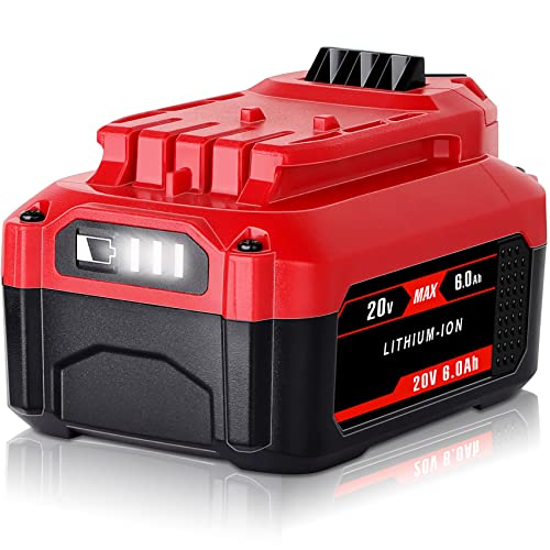 Batería-de-iones-de-litio-DSANKE-CMCB204-mejorada-de-6000-mAh-y-20-V,-repuesto-para-Craftsman-V20.-Batería-de-iones-de-litio-CMCB204,-CMCB204-2,-CMCB202,-CMCB202-2,-CMCB201.-Batería-Craftsman-V20.