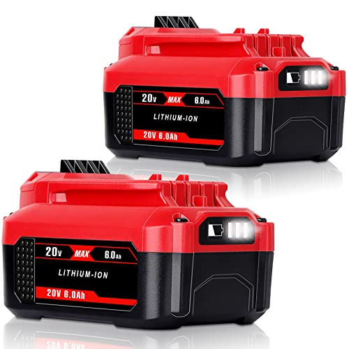 Paquete-de-2-baterías-DSANKE-CMCB204-de-6,0-Ah-y-20-V-de-iones-de-litio-de-repuesto-para-Craftsman-V20-(CMCB204,-CMCB204-2,-CMCB202,-CMCB202-2,-CMCB201)