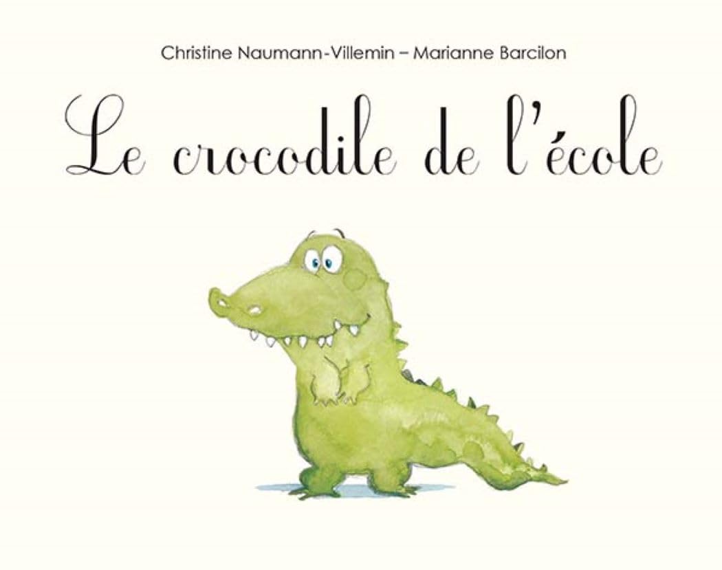 Libro: Le crocodile de l'école (French Edition)