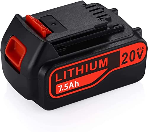 Batería-de-repuesto-BATTOOL-LBXR20-de-7500-mAh-y-20-V-para-Black-&-Decker-(batería-de-litio-de-20-V,-LB20,-LBX20,-LBXR2020-OPE,-LBXR20B-2,-LBX4020)