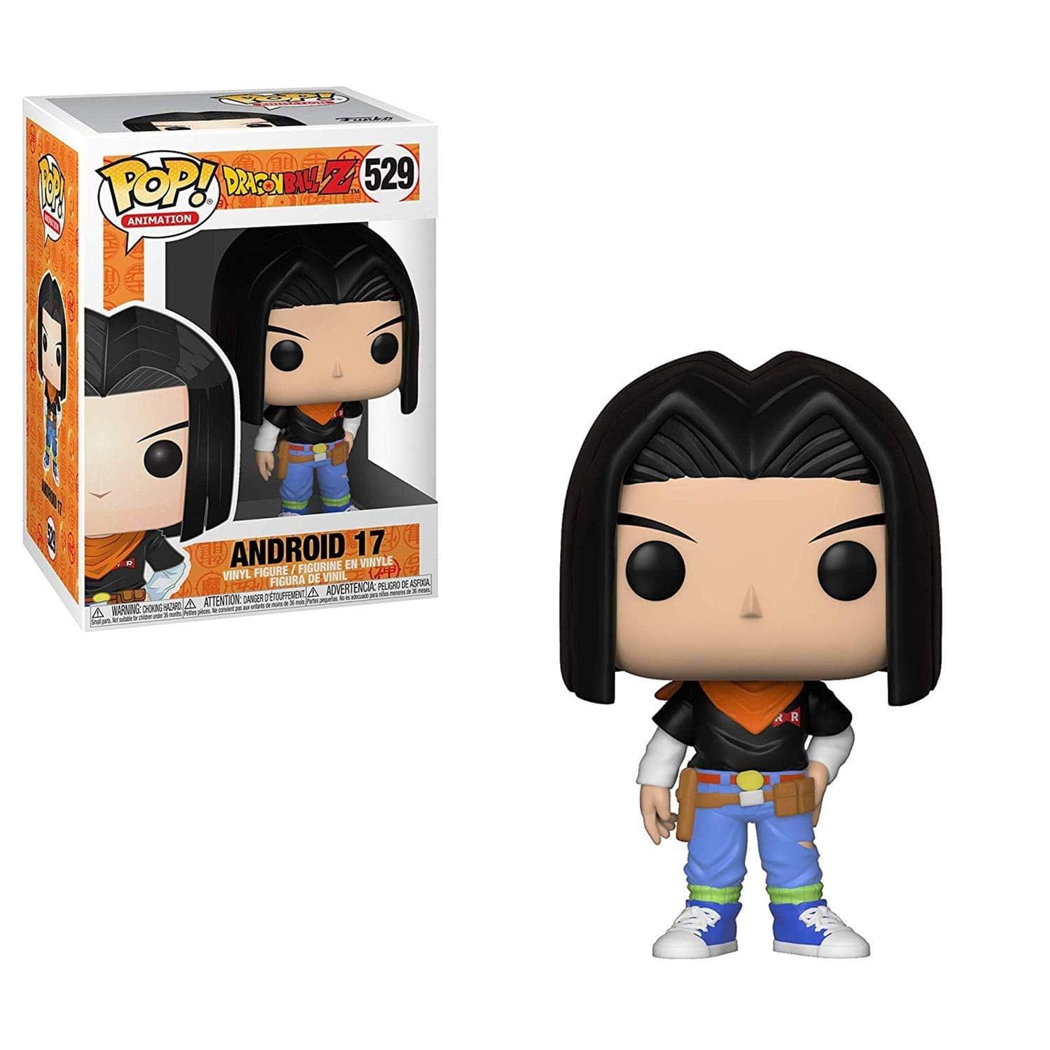 Funko Pop! Animación: Dragon Ball Z - Android 17 Toy, Multicolor