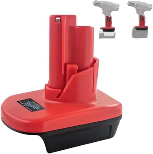 Adaptador-de-batería-BTRUI-para-Milwaukee-M18-a-M12,-convertidor-de-18-V-a-12-V-para-Milwaukee,-conversión-de-herramientas-de-batería-de-18-V-a-12-V-para-Milwaukee