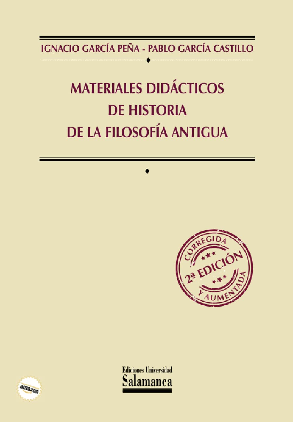 Libro: Materiales didácticos de Historia Filosofía Antigua: 2.ª Edición (Spanish Edition)