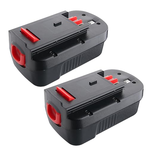 LUMSING-2Pack-4.8Ah-HPB18-Ni-MH-Reemplazo-para-Black-and-Decker-Batería-de-18-V-HPB18-HPB18-OPE-Compatible-con-Black-Decker-Batería-Herramientas-de-18-voltios-A1718-FS18FL-Firestorm-Herramienta-eléctrica-inalámbrica