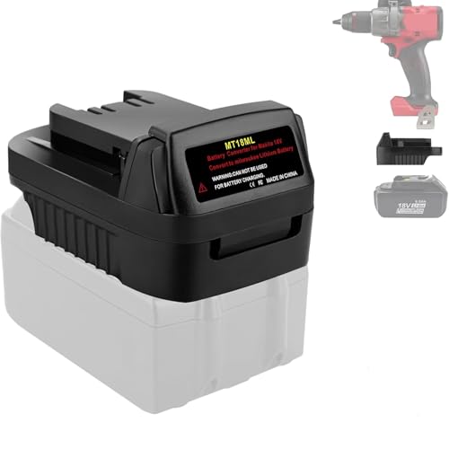 Adaptador-MT18MIL-para-Makita-y-Milwaukee.-Convierte-la-batería-de-litio-Makita-de-18-V-en-una-herramienta-eléctrica-Milwaukee-de-18-V-(sin-batería).