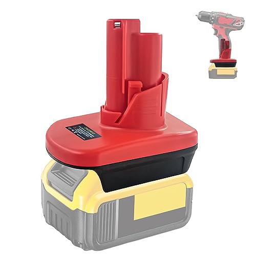 Adaptador-de-batería-Fybemax-para-Milwaukee-M18-a-M12,-para-Dewalt-20-V-a-Milwaukee-12-V-M12,-convierte-baterías-de-18-V/20-V-a-herramientas-de-12-V.