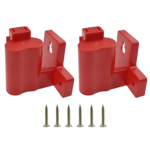 HONSNKS---Juego-de-2-soportes-para-herramientas-de-taladro-Milwaukee-M12-de-12-V,-soporte-de-plástico-para-batería-de-herramientas-eléctricas,-organizador-de-herramientas-eléctricas-de-pared-(rojo)