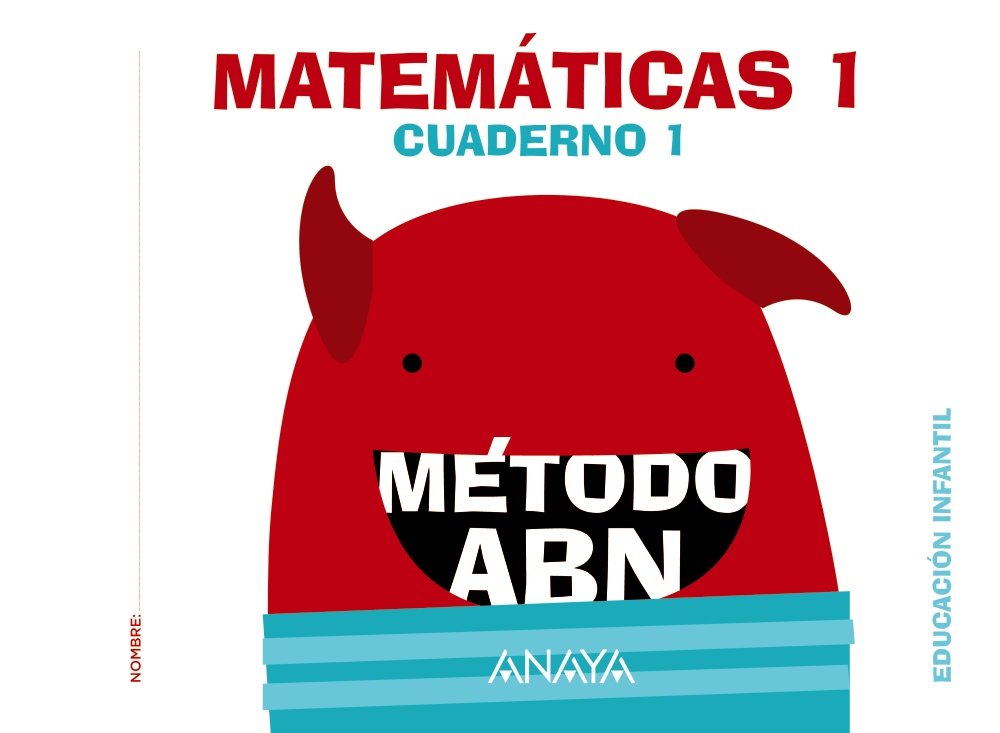 Libro: Matemáticas ABN. Nivel 1. Cuaderno 1.