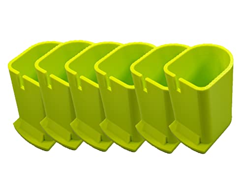 Para-Ryobi-18V-inalámbrico---Soportes-de-batería,-colgadores-y-soportes---6-soportes-de-batería