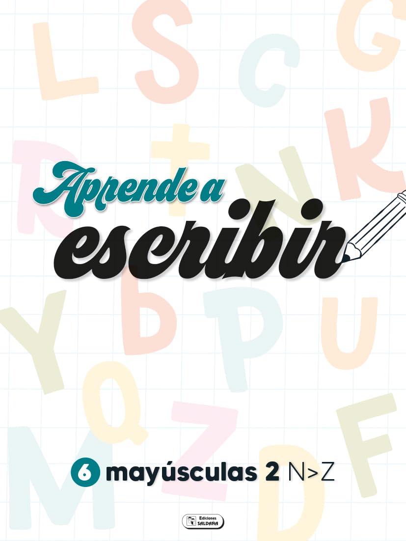 Libro: APRENDO A ESCRIBIR - MAYÚSCULAS 2