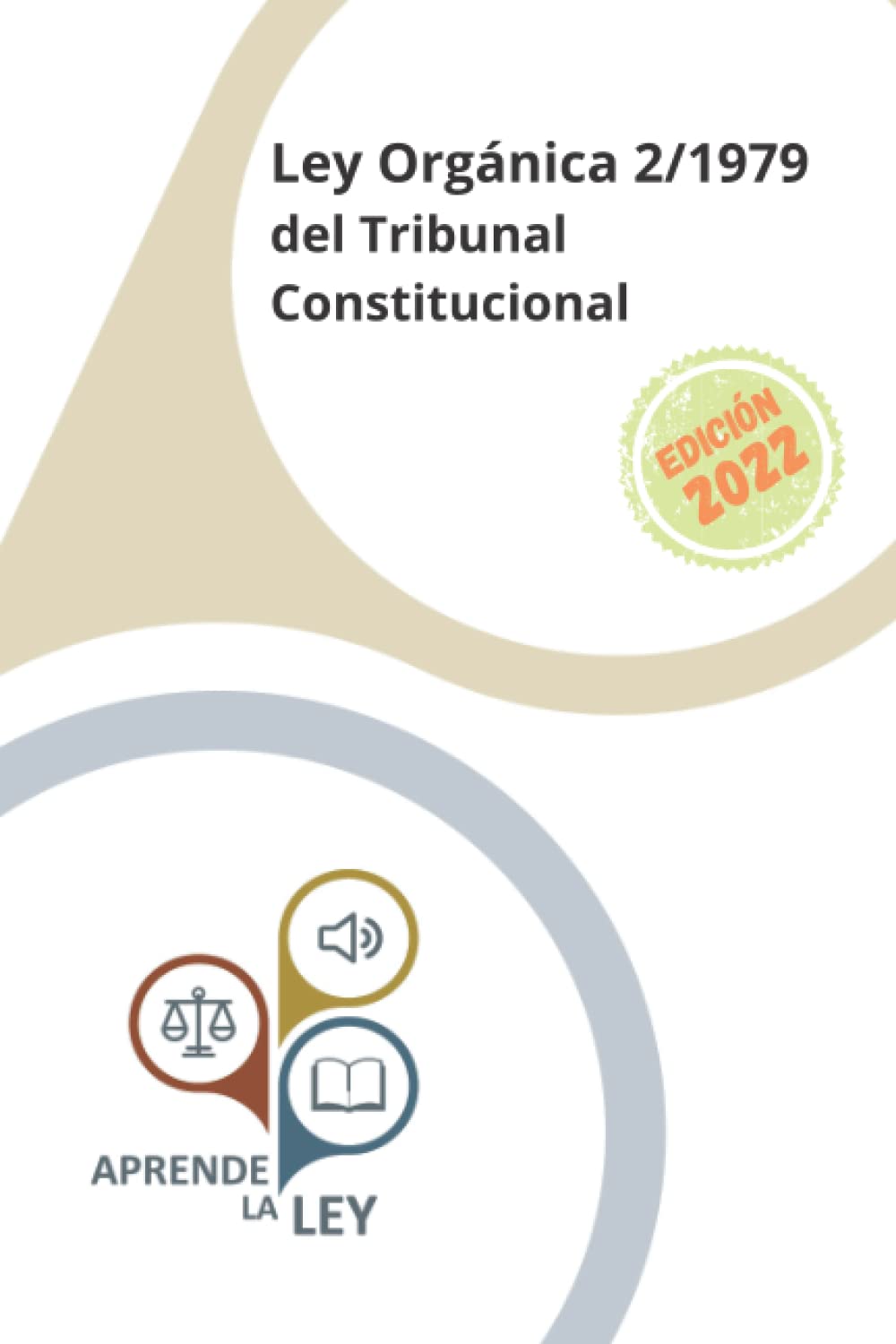Libro: Ley Orgánica 2/1979 del Tribunal Constitucional