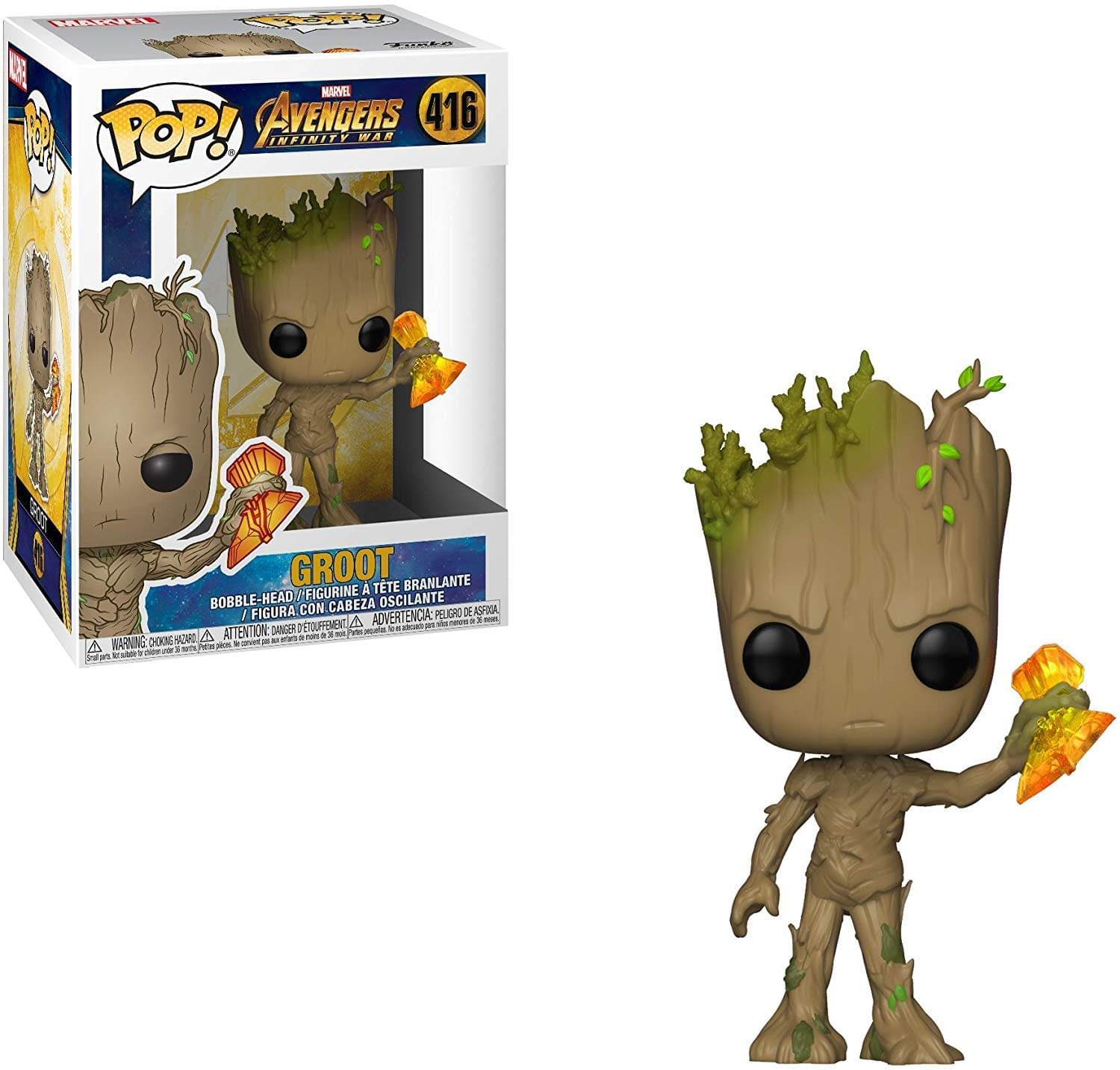 Funko Pop! Marvel: Avengers Infinity War - Groot with Stormbreaker