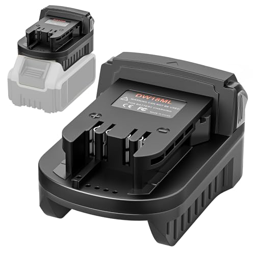 Adaptador-de-batería-para-DeWalt-a-Milwaukee,-convertidor-de-batería-de-litio-de-18-a-20-V-para-herramienta-eléctrica-inalámbrica-M18-(solo-adaptador)