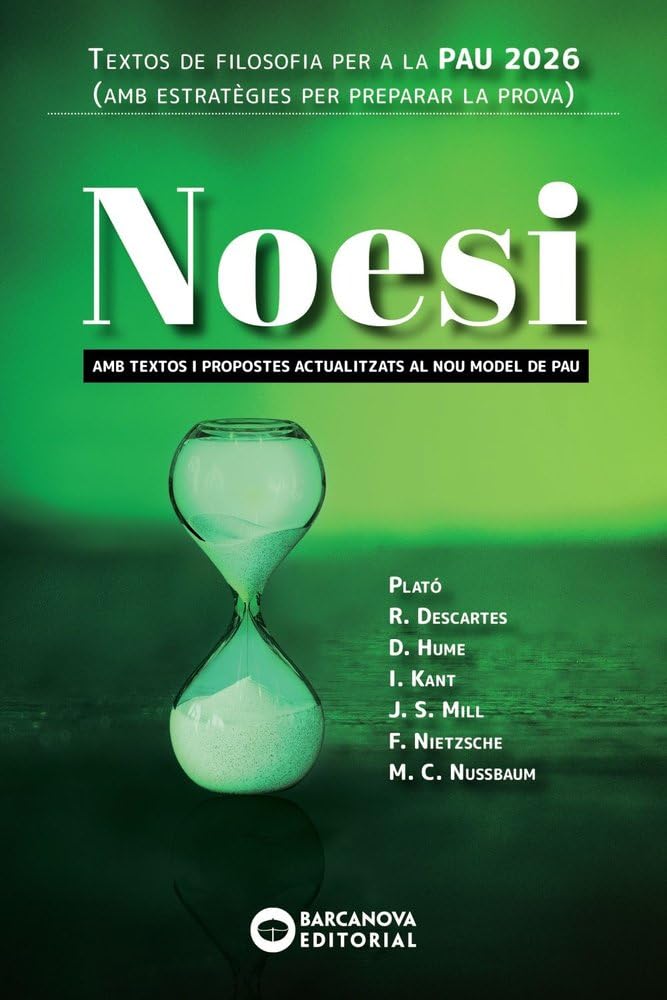 Libro: Noesi. Textos de filosofia per a les PAU 2026