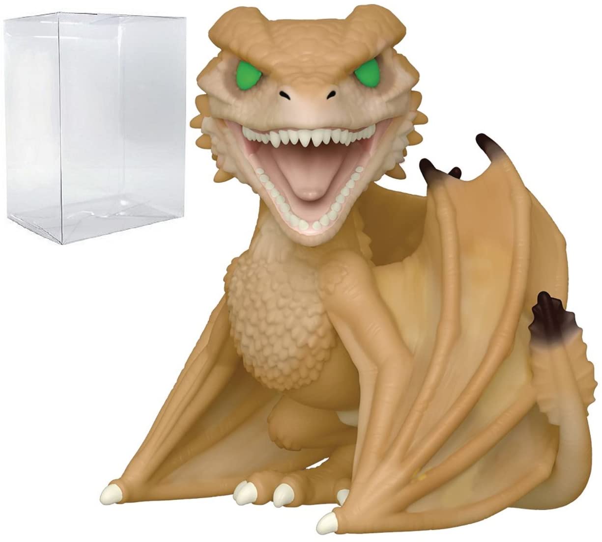 Funko Pop: POP House of Dragon - Syrax Funko Figura de Vinilo (Bundled with Compatible Box Protector Case), Multicolored, 3.75 Pulgadas