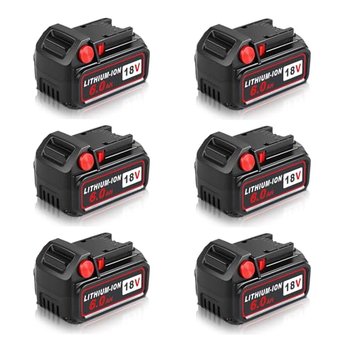 Batería-de-litio-Aoasur-M-18-de-18-V-y-6,0-Ah-(paquete-de-6)-para-Milwaukee-M-18