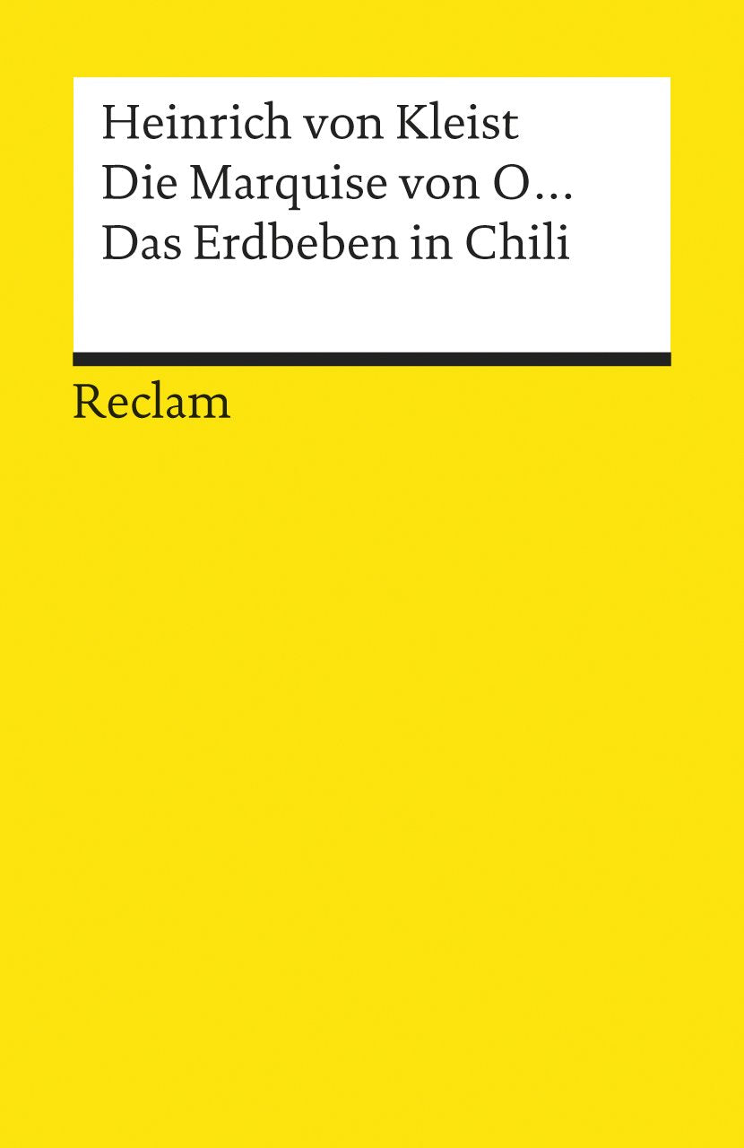 Libro: Die Marquise von O... / Das Erdbeben in Chili: 8002