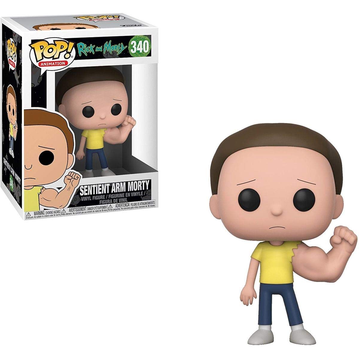 Funko Pop! Animación: Rick & Morty - Sentinent Arm Morty (Styles May Vary) Collectible Figura