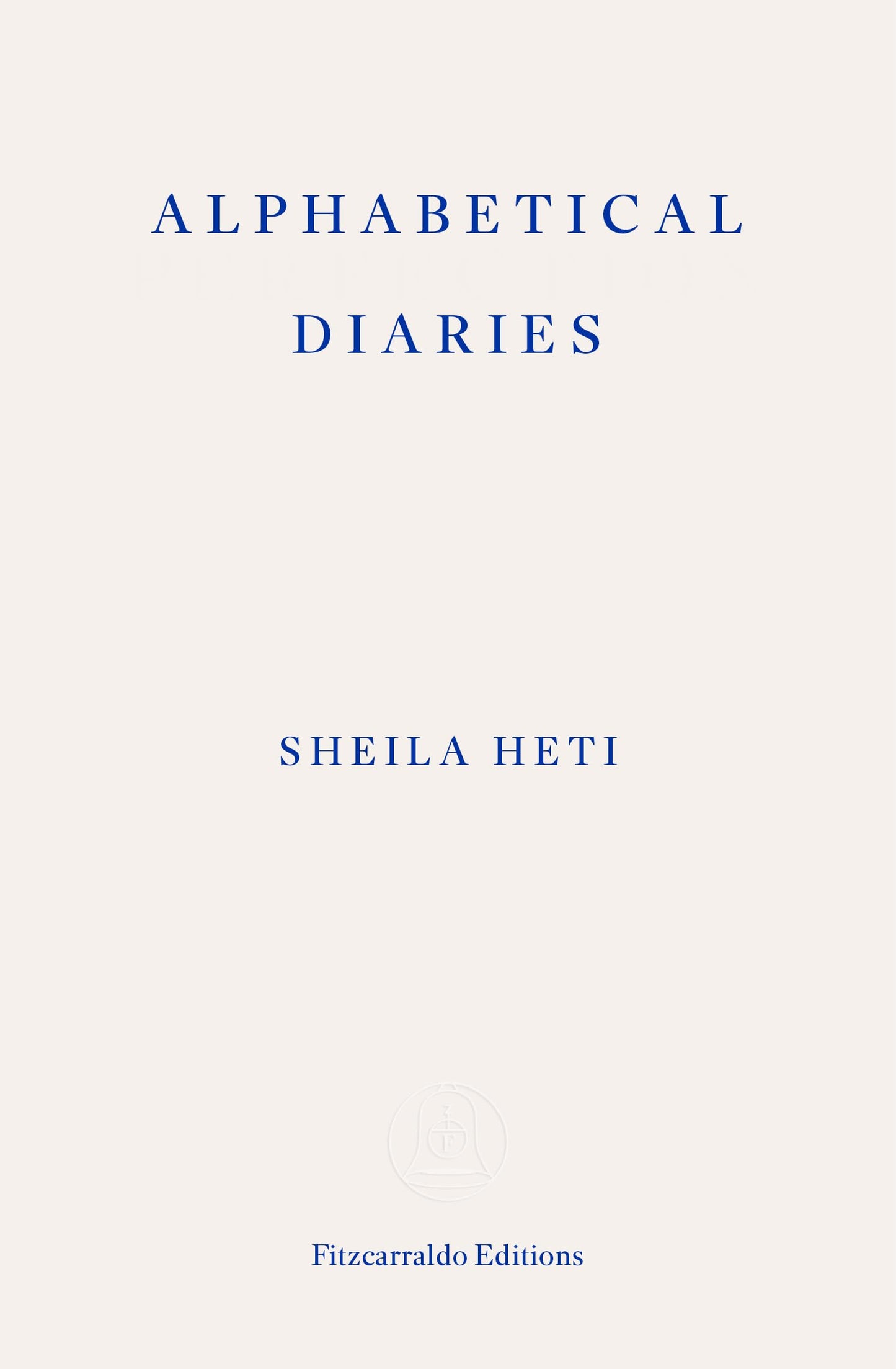 Libro: Alphabetical Diaries