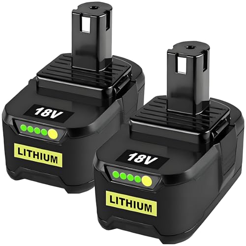 Kulatiom---Batería-de-repuesto-P108-de-18-V-y-8,0-Ah-para-Ryobi-(compatible-con-Ryobi-P102,-P103,-P104,-P105,-P107,-P108,-P109,-P190-y-P122)-(2-unidades,-8,0-Ah)