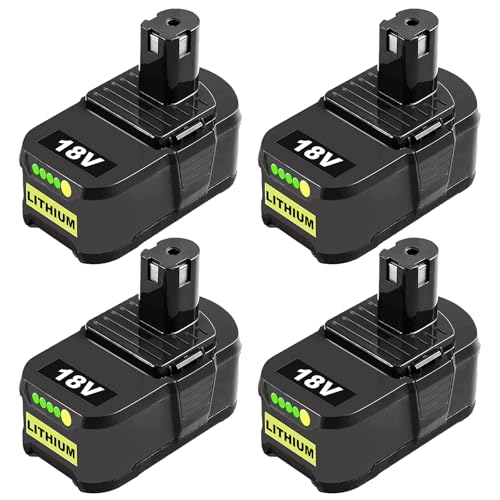 Kulatiom---Batería-de-repuesto-P108-de-18-V-(8,0-Ah/8000-mAh)-para-Ryobi-(4-unidades)