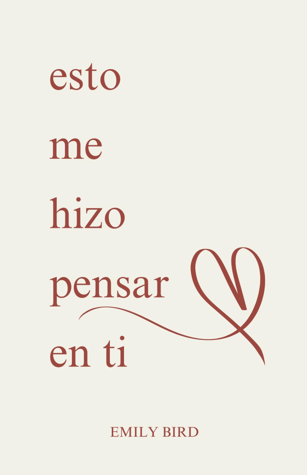Libro: esto me hizo pensar en ti: 1 (Poemas de amor para él y ella)