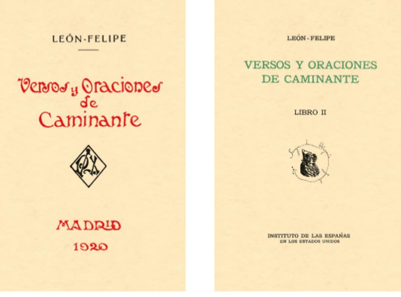 Libro: Versos y oraciones de caminante: Libros I y II