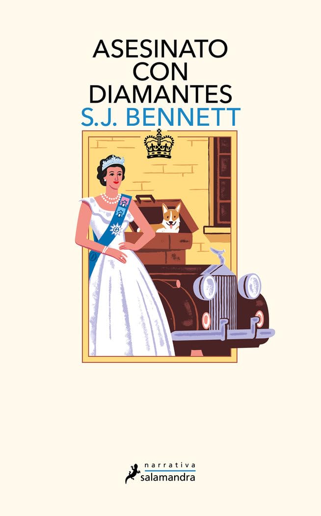 Libro: Asesinato con diamantes (Su Majestad, la reina investigadora 4)