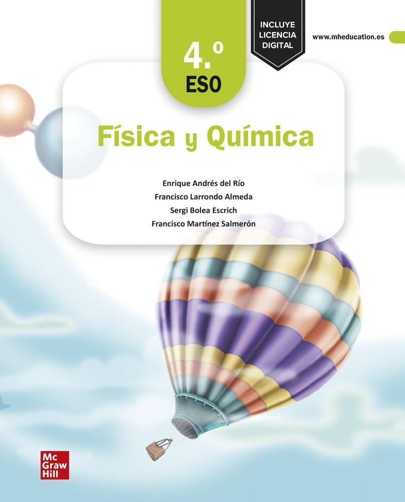 Libro: Física y Química 4.º ESO (LOMLOE)