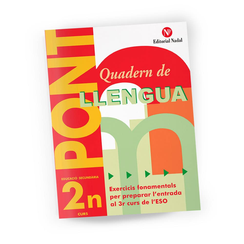 Libro: Pont Llengua 2 ESO - Quadern de Llengua per a 2n de Secundària | 13-14 Anys | Expressió, Ortografia i Gramàtica